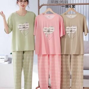 Earthy Tone Cotton Pajama