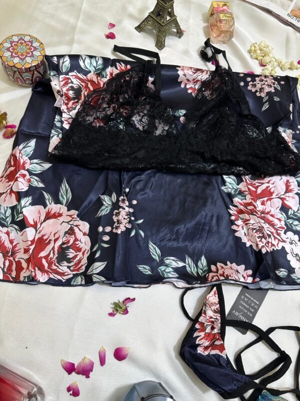 Indulge in Elegance with Our Sensation Baby Doll Nightwear! 🌺 - Image 2
